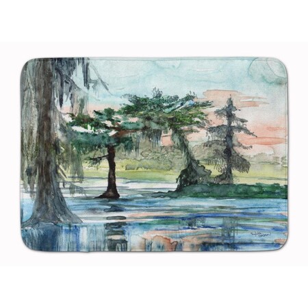 Carolines Treasures In the Swamp Machine Washable Memory Foam Mat 8985RUG